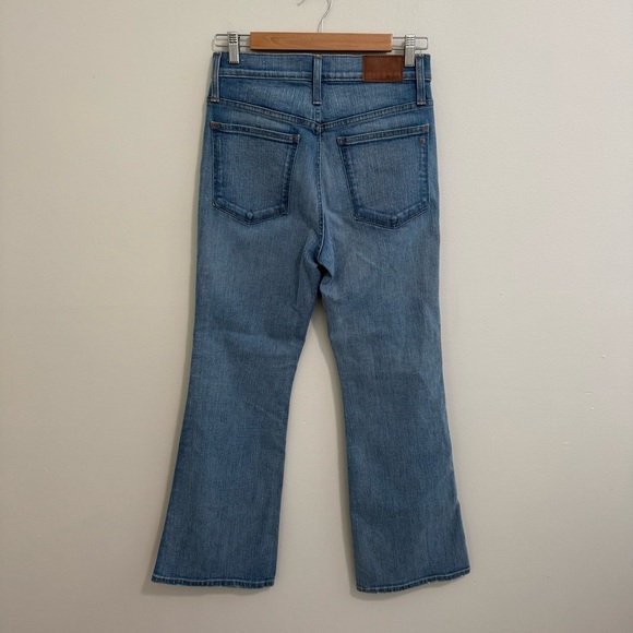 Madewell Retro Flare Jeans in Norwich Wash - Picture 9 of 10